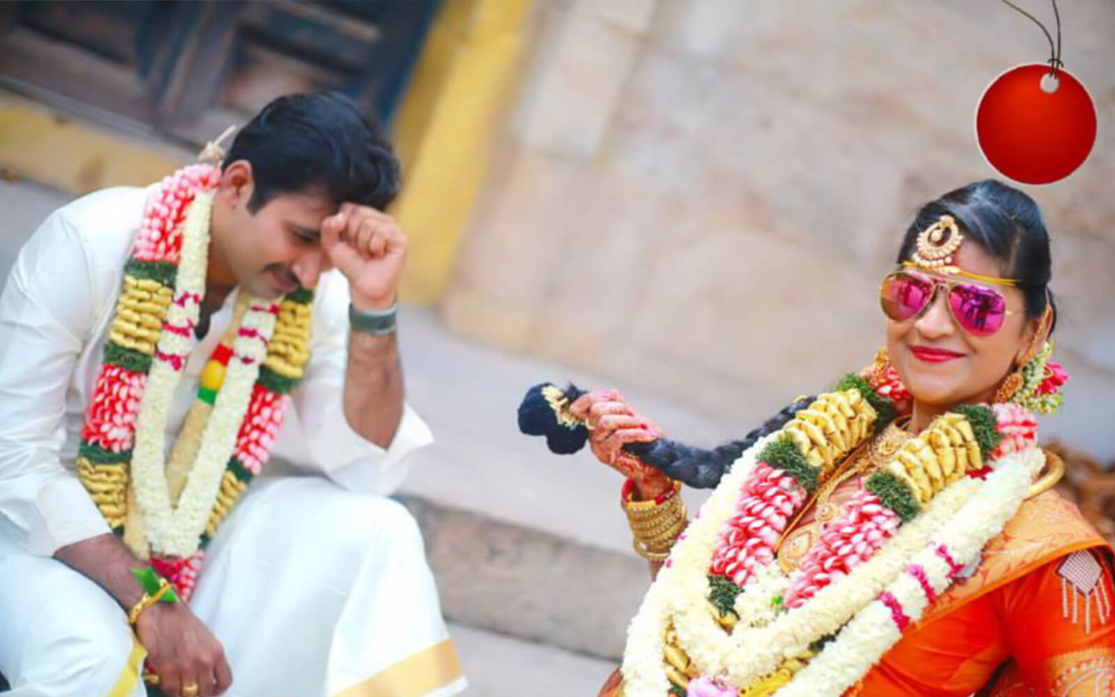 Candid photography for wedding celebrations