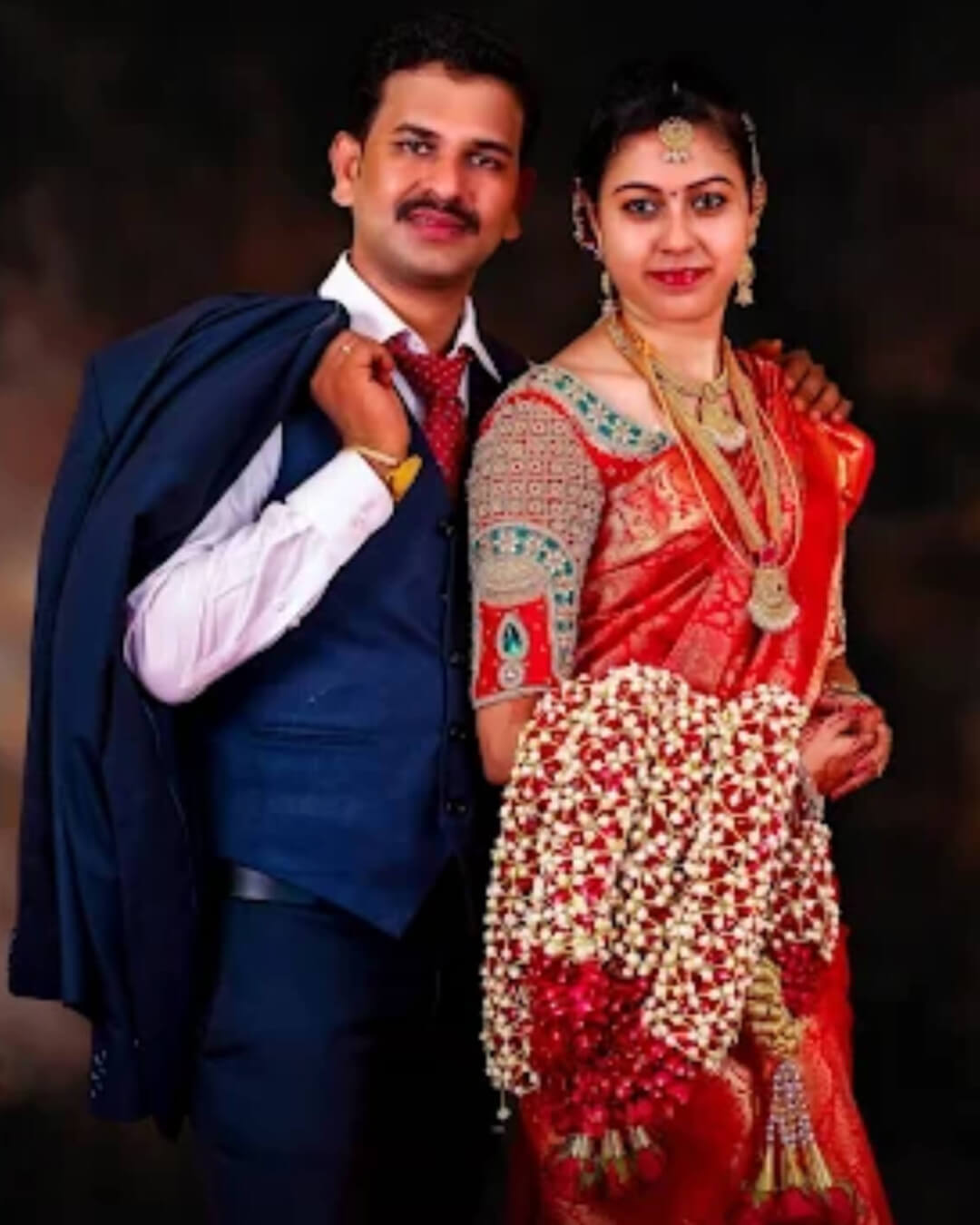 Bride and groom wedding photography in Madurai